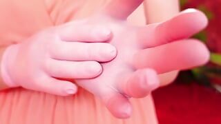 Asmr fetysz rękawiczki Sfw Video (Arya Grander)