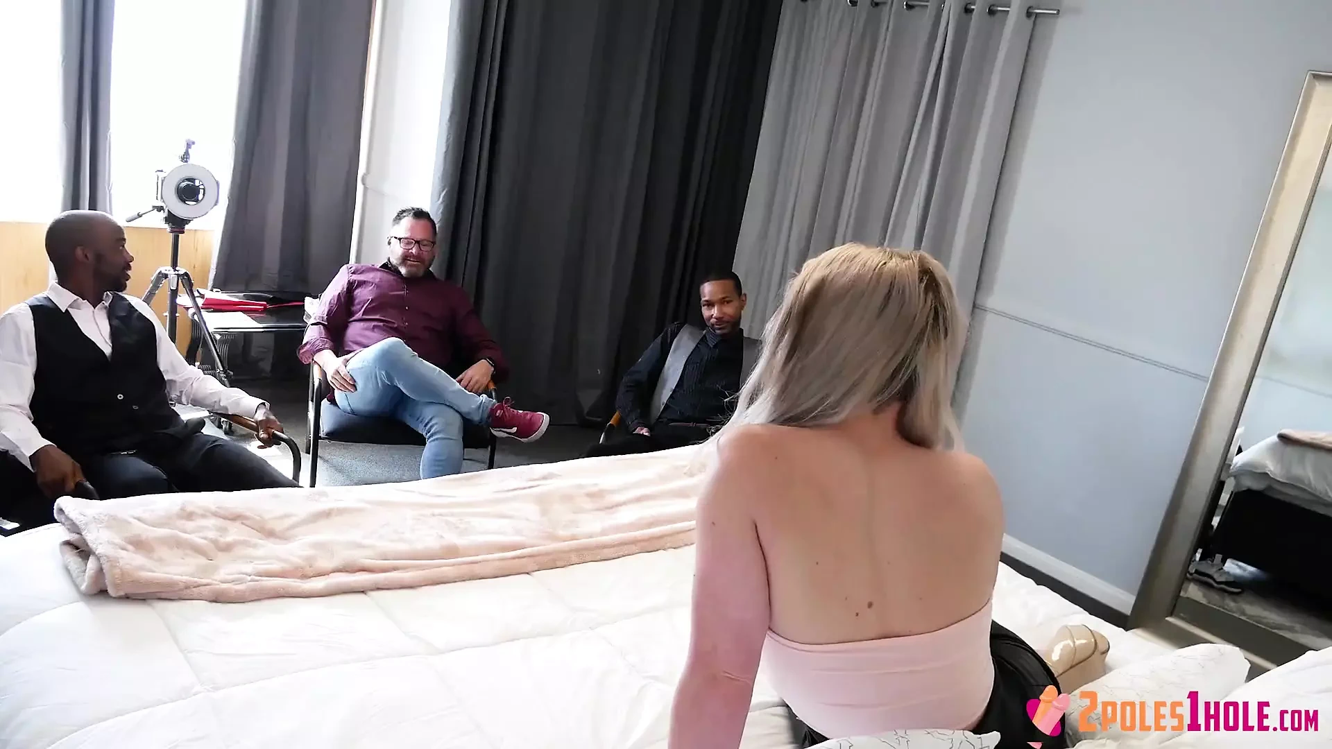Young Hot Wife Ready for 2 Poles – Kay