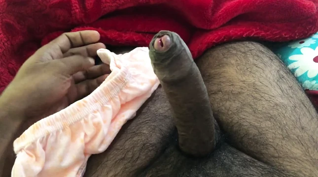 very Big dick masturbation with panty , nangige jangiye kari yawwa