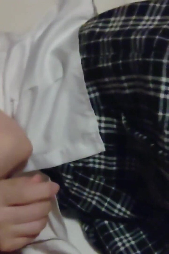 Uniform Cosplay Two Consecutive Creampies in a College Girl Make Her Cum with Cunnilingus and Fingering Amateur POV