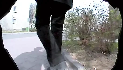 Trainee Satisfies Herself in Front of a Running Cam