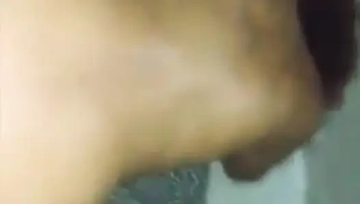 My friend likes to moan hard