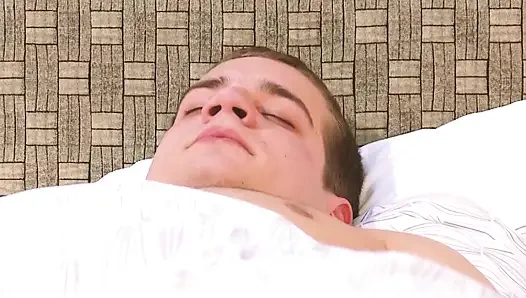 Adegan seks ganas 1 cewek cantik rambut cokelat dengan lingerie seksi berujung dengan sperma hangat