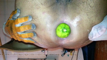 Pepino anal gigante anal