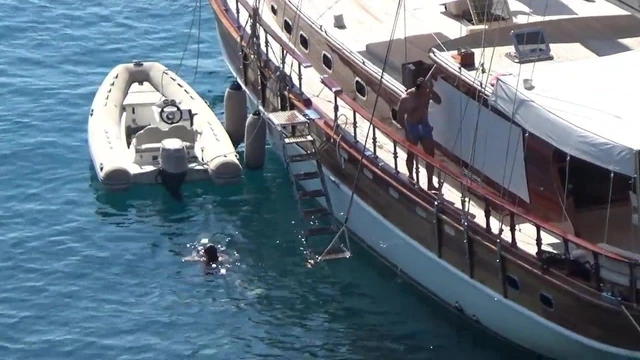 KELLY BROOK on  BODRUM VACATION