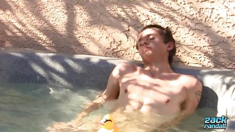 ZackRandall Handsome Derrick Dickem Strokes His Juicy Cock Under The Sun