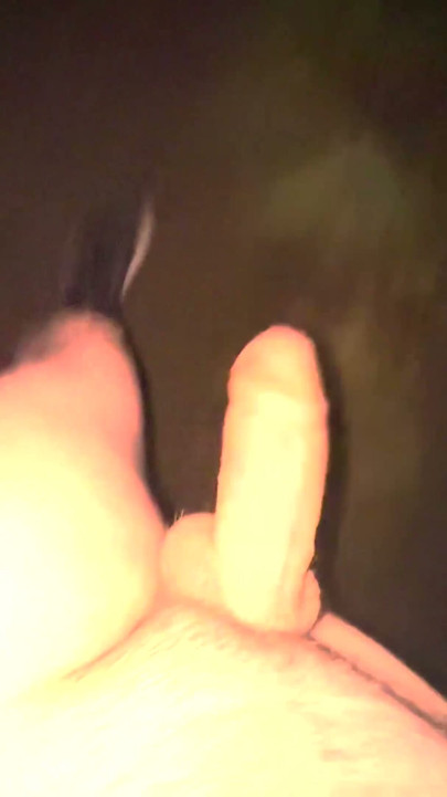 Young naked teenager running and running along a dirt road | Clip 1