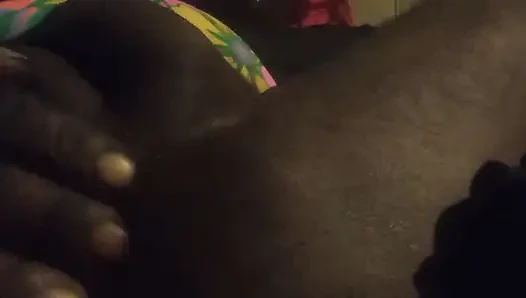 Close up finger in the ass again