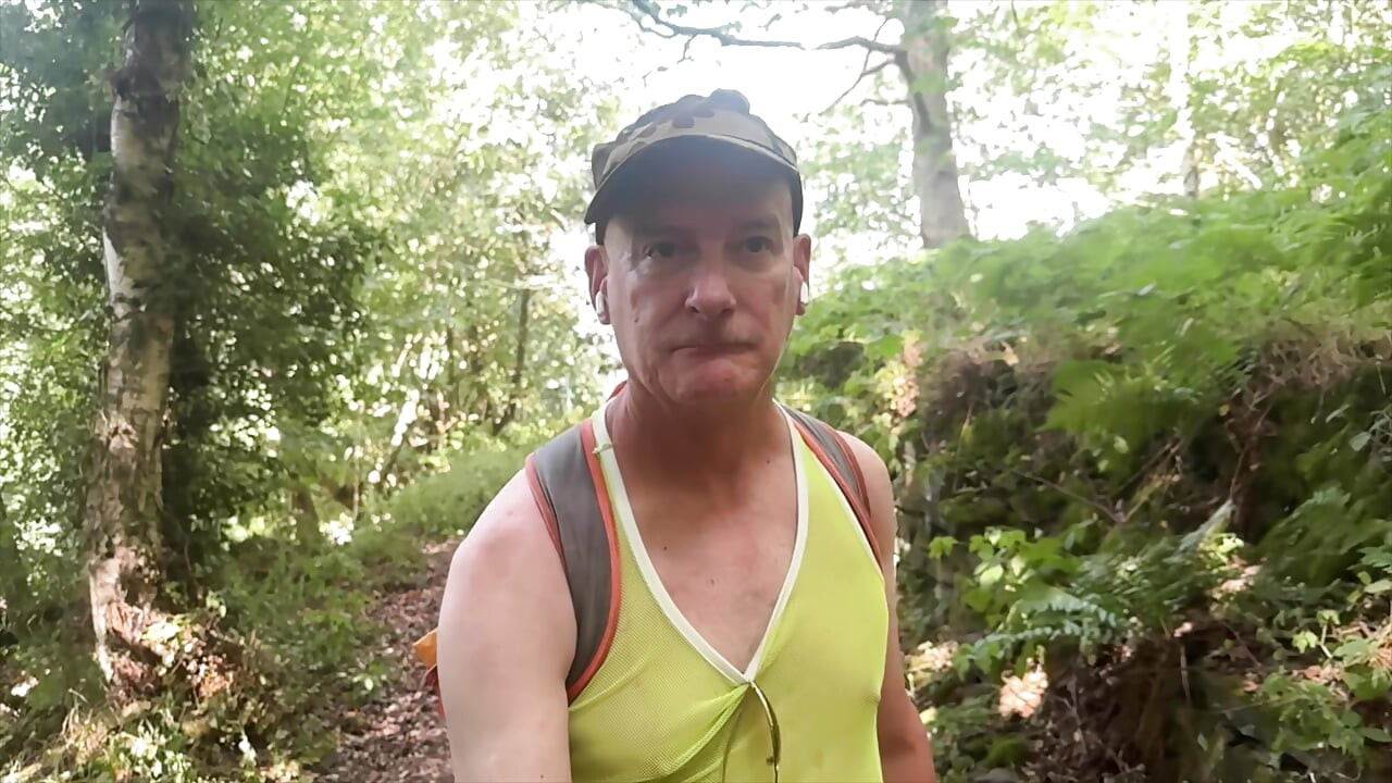Crusing in the woods