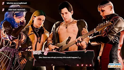Sex, Sin & Rock'n'Roll Gameplay Part 1 – Van Crash, Motel Stop & A Strange New Beginning