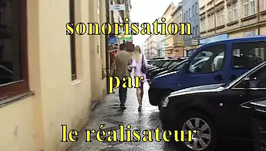 Pretty French blonde gets her tight ass drilled hard