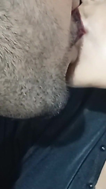 Emotional moment from "Lip kiss with Muslim girl"