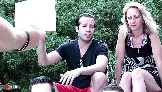 Gina snake: ujian panahan untuk pertama kali dan mademoiselle justine dientot habis-habisan di hutan