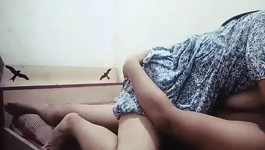 My cute girl pulls out her cum and pees from her