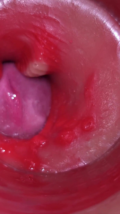 Epic moment from "Camera in Vagina, Cervix POV, "Creampie", "Fucking breed me""4k"