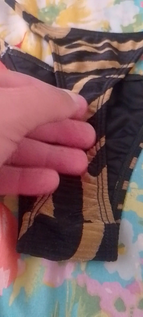 Nå er det din tur, stringtruse, jeg skal ha den på.