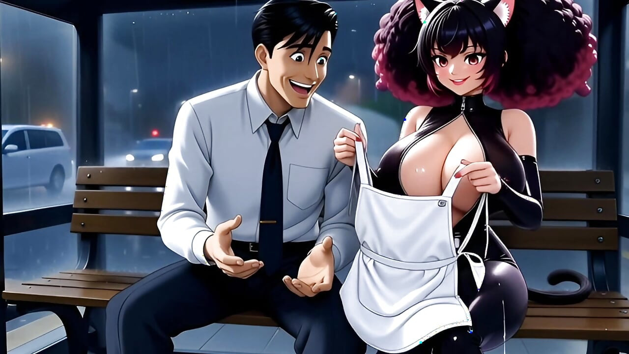 Pussygirl Wants Love and Sex. Hentai Anime Cartoon. Ai Animation