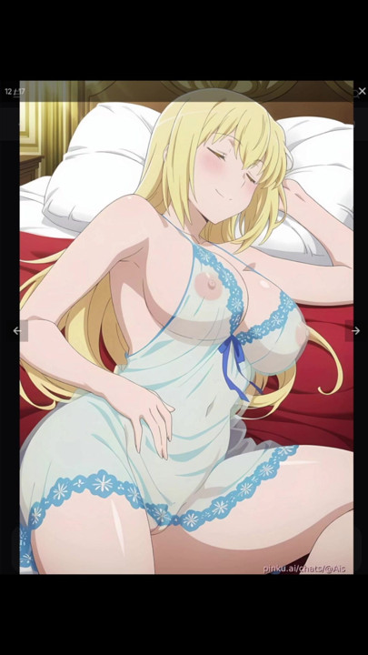 Ais Wallenstein ıslak rüya hentai (DanMachi)