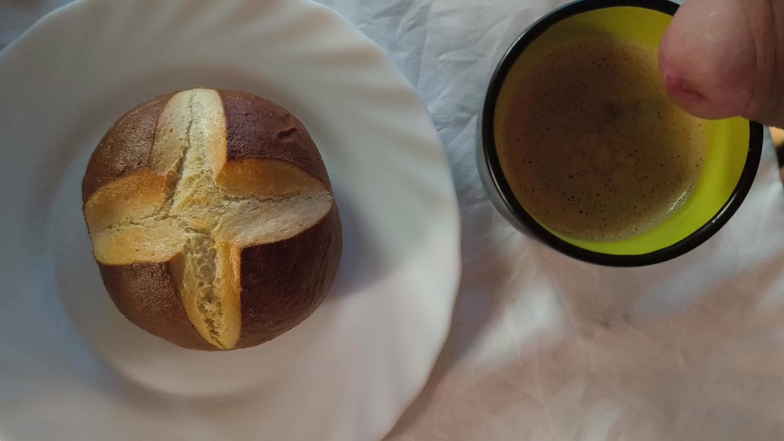 As requested, I piss in my coffee and my bun also gets something