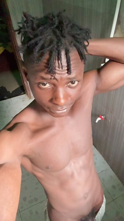 Black Iron Dick Flex Muscles