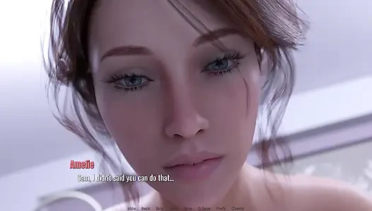 Awam amelie - bölüm 9 - felaketten inç - amelie ve sam'ın miss yakınlarında kalp sikişi