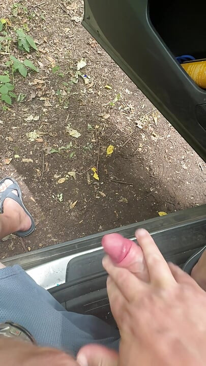 Masturbation in the forest of Phalempin