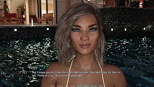 Tacos3-s3p2c - Scenes You Can’t Skip: Part 7 - Tony and Anne Hit the Pool Party and Fuck Non-stop All Night Long