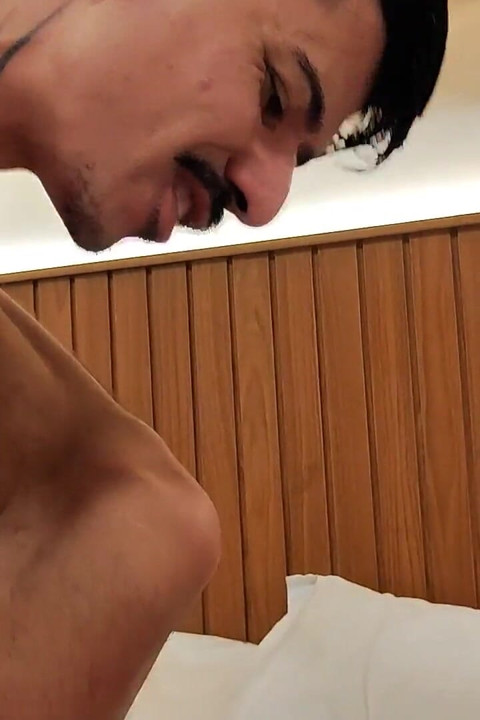 His Thick Cum Fell on Me and I Put It in My Mouth Because He Made Me Enjoy His Fat and Hairy Cock Deep Inside Me