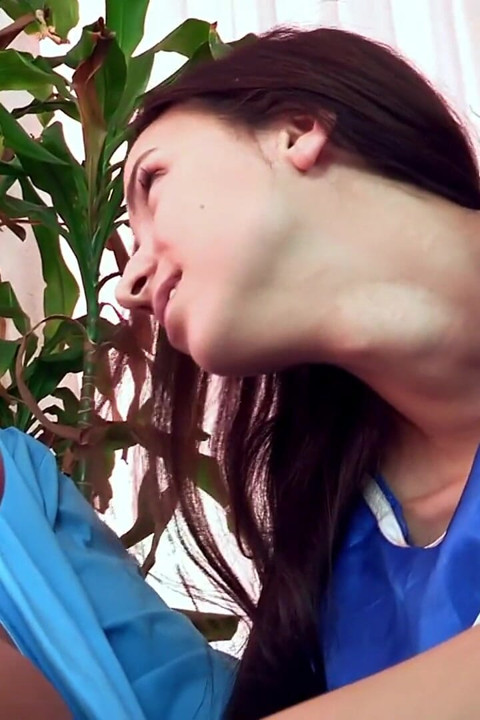 Slutty young cheerleader fucked hard by nasty older teacher