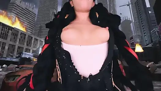 VRCosplayX Время быть шаловливым с Alex Coal как Bayonetta, часть 2