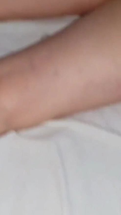 Fucking the naughty girl on all fours until she fills her pussy with | Clip 1
