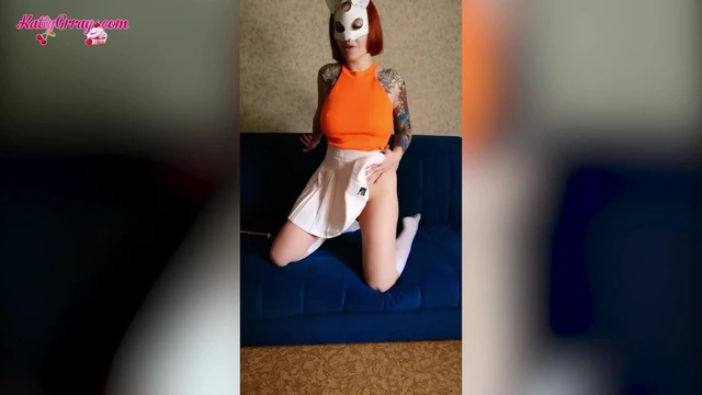 Incredibly Sexy Bunny Fondles Herself and Bring to Orgasm