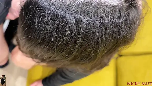 Asian MILF with Big Ass My Fetish Slut in Skirt 60fps