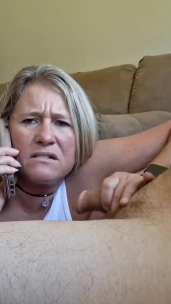 Iconic moment from "SUCKING COCK TO COMFORT ME TALKING TO DAUGHTER"