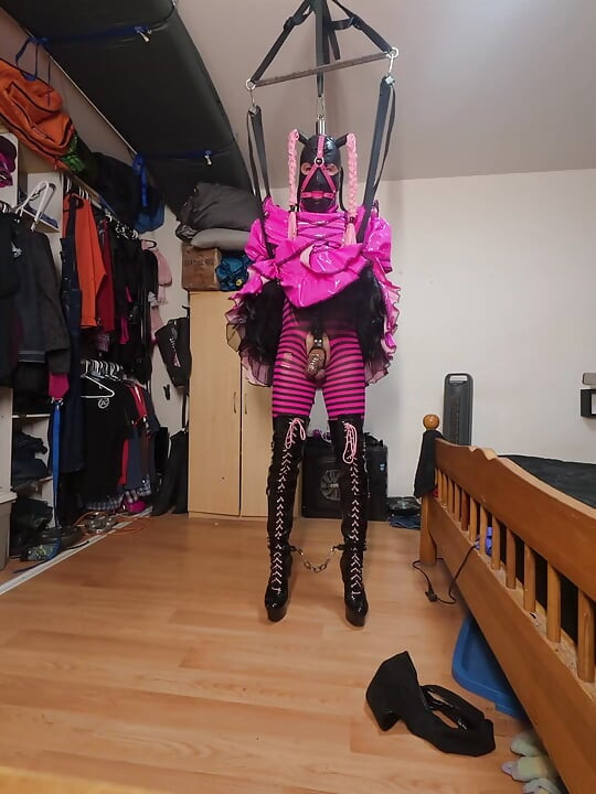 Sissy Maids Strap Self Bondage