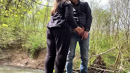 My big ass stepmom helps me cum