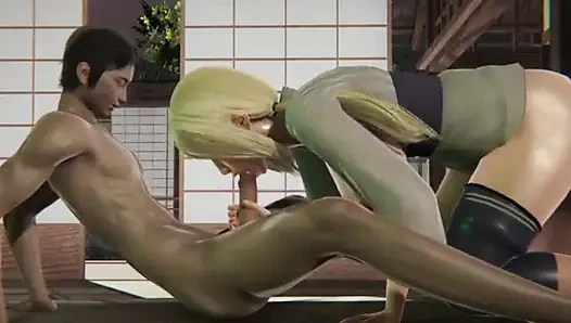 Ritsuko Bound Japanese Babe Animated Hentai - Restrained Lifting Fuck Full of Passionate Groans, Flat Prone Bone Thrusting Her Juicy Big Ass