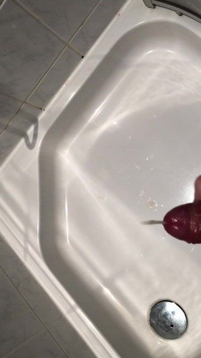 Cum in Bathroom