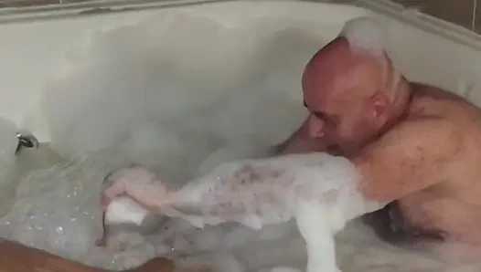 HOTTEST WET MASSAGE WITH ADAMANDEVE AND LUPO