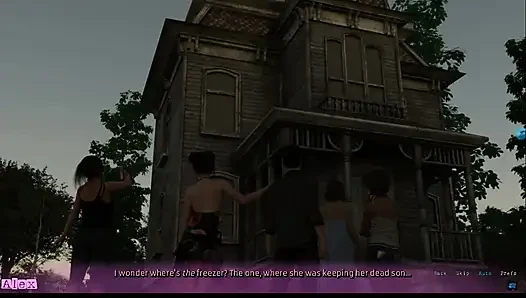 Gates motel # 1: jemand sah rose an, während sie ihre muschi rasierte