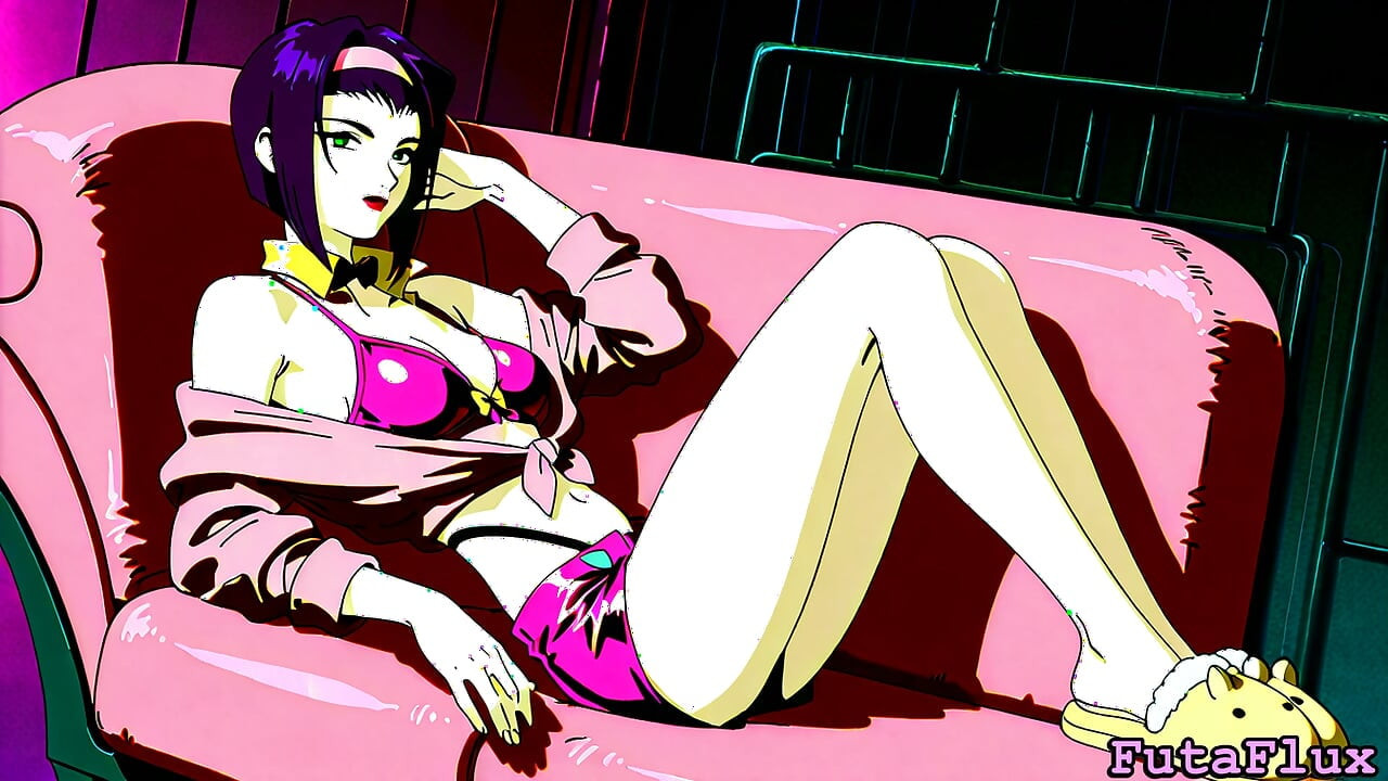 Futanari Faye Valentine - ช่วยตัวเอง, ยิงน้ําเงี่ยน, ดูดควยตัวเอง, เพิ่มเติม!