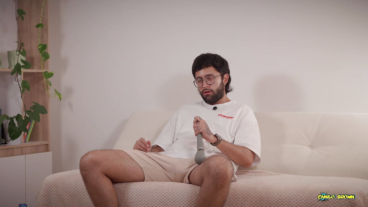 Magic Wand Solo – From Big Bulge to Handsfree Cum & Explosive Male Squirt Post-Cum