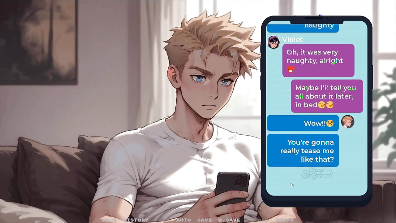My New Girlfriend Taboo Hentai Game Ep.39 Naughty Laundry Fantasy med stemor!