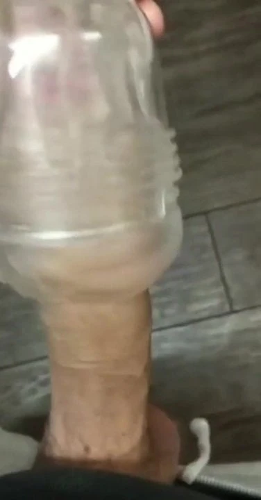 big cock fucks fleshlight
