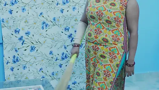 Wir haben unser zimmermädchen im Desi-Stil mit Hindi Audio gefunden und gefickt
