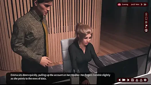 Шлепанье желания 21 Emma хочет, чтобы ее отшлепал Alex