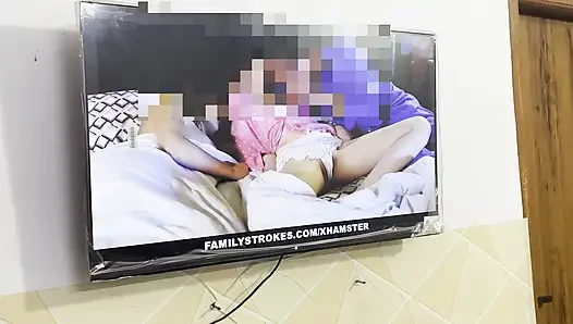 Kayınbiraderi ve baldız ilk kez sert sikişiyor