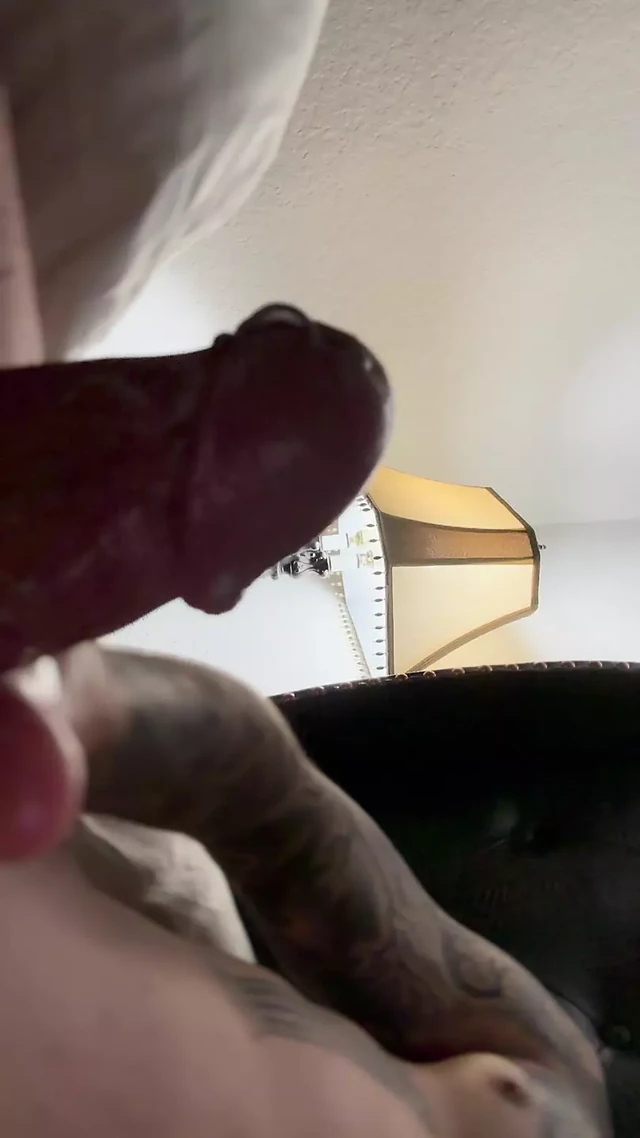 After inserting I leak sticky cumm