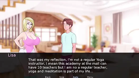 Sexnotiz nr. 6: Lisa ließ mich ihr helfen, yoga zu machen