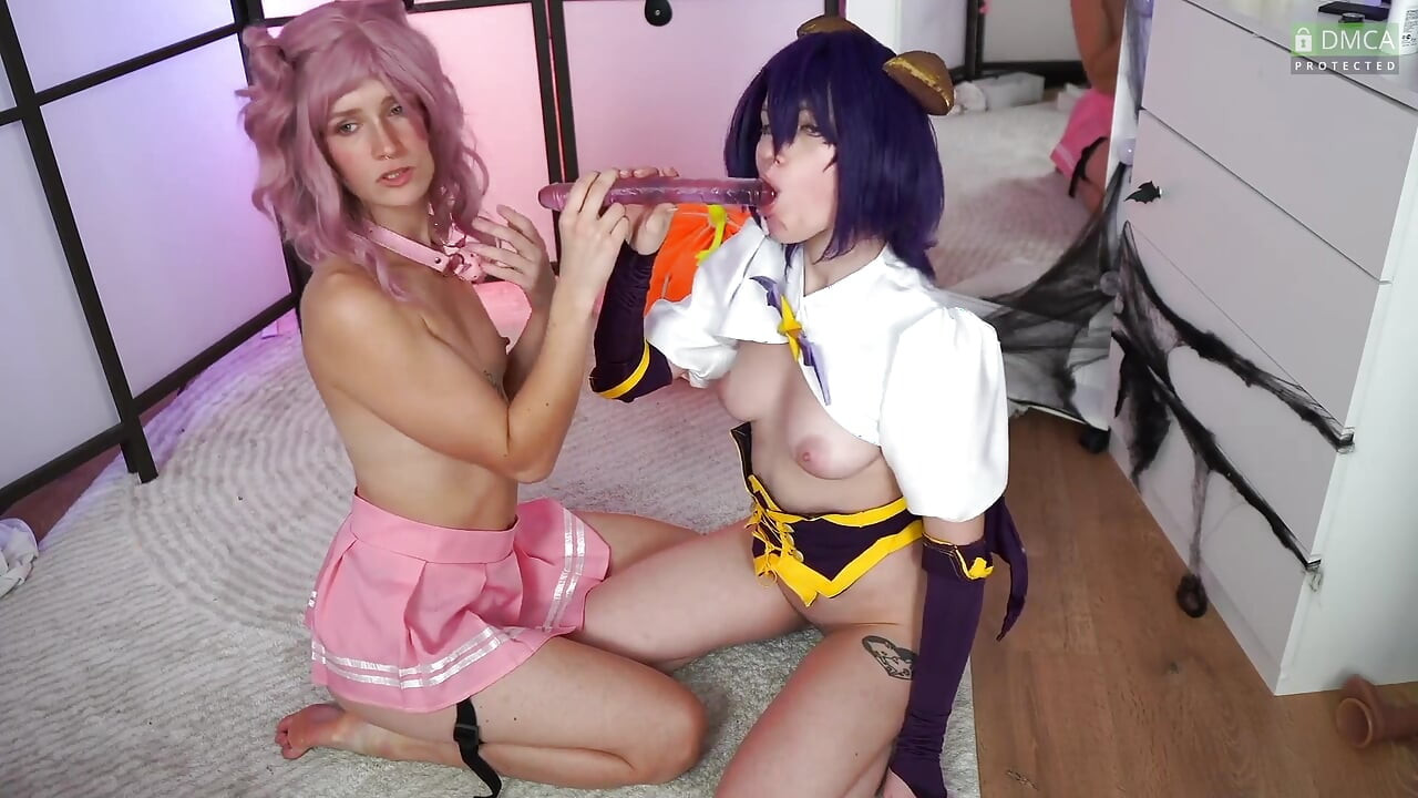 うてな VS 遥:ストラップ・アンド・ファック!Fd 熱狂的な魔法少女たち